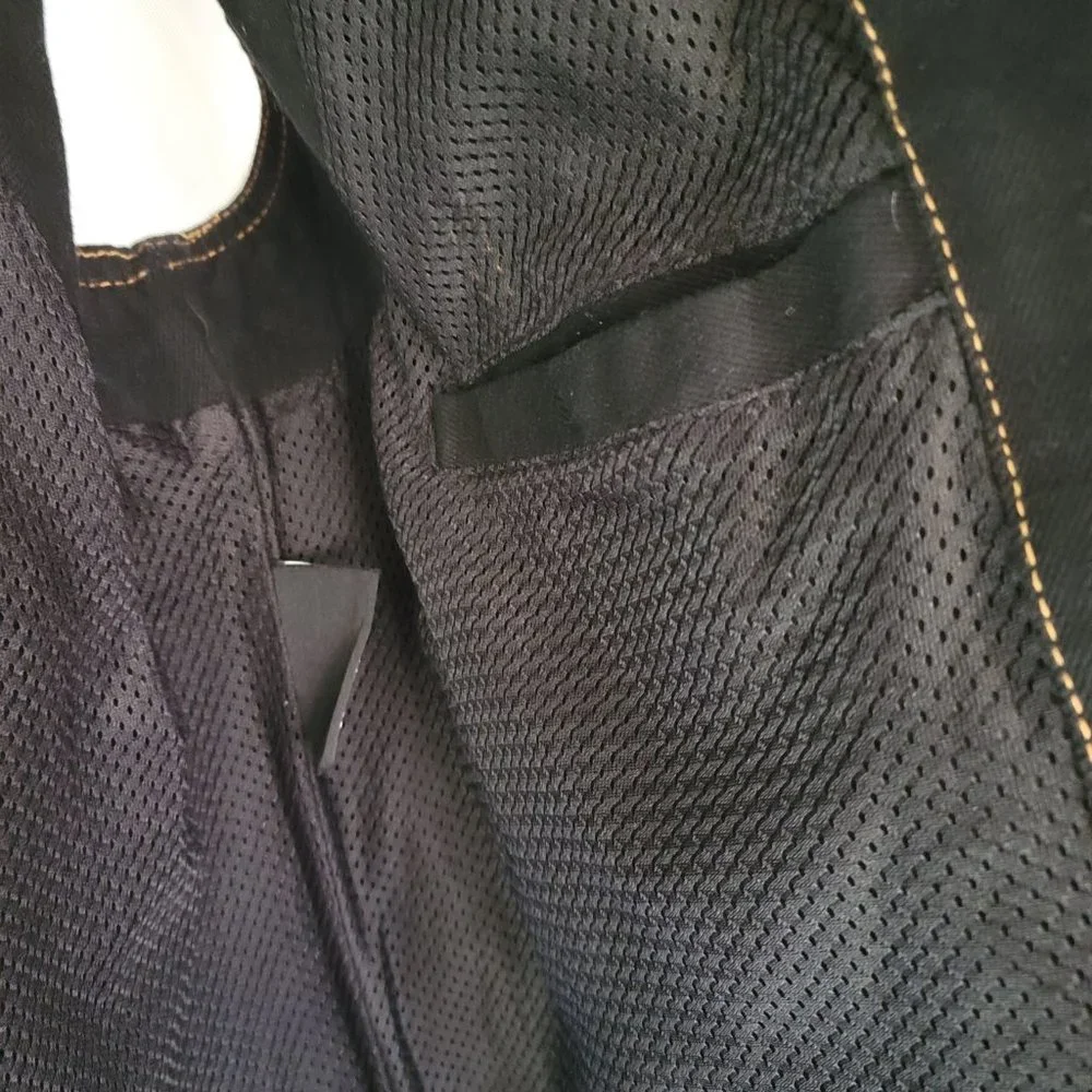 NWT - Jafrum Black Denim Vest